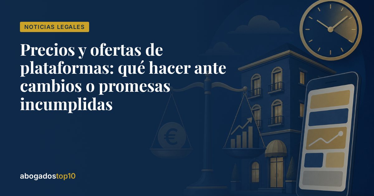 Precios y ofertas de plataformas: qué hacer ante cambios o promesas incumplidas